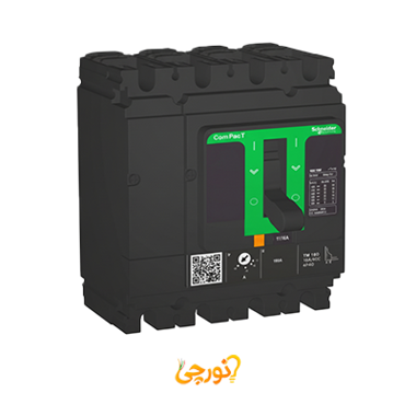 کلید اتوماتیک 25 آمپر اشنایدر چهار پل 25KA حفاظت 4D - TM-D